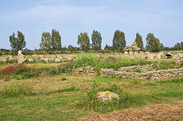 istock Archaeological Park. Metaponto. Basilicata. Italy. 181290619