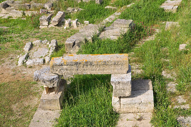 istock Archaeological Park. Metaponto. Basilicata. Italy. 181290992