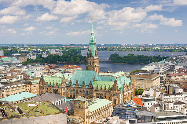 istock Hamburg in a summer day 181293236