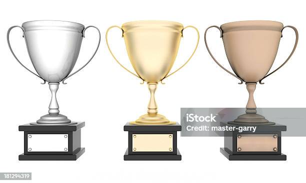 Trofeo De La Copa De Oro Foto de stock y más banco de imágenes de Arreglar - Arreglar, Brillante, Deporte