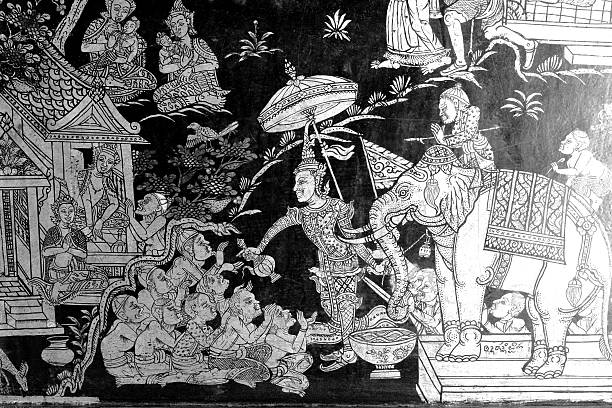istock Thai painting art 181295989