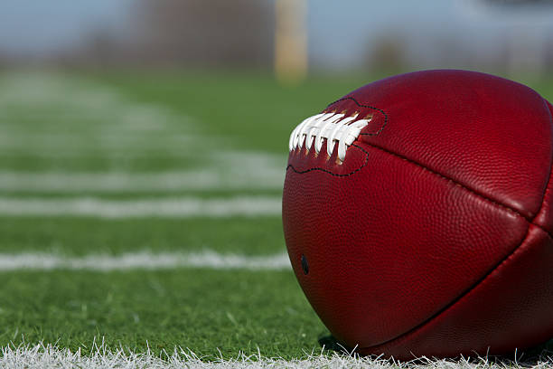 istock American Football along the hashmarks 181297166