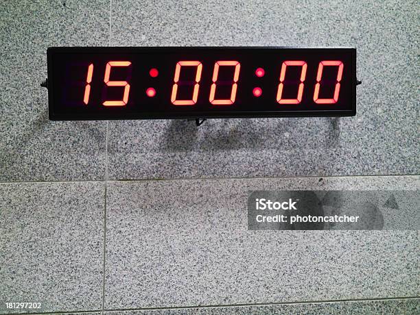 Digital Clock Stock Photo - Download Image Now - Digital Clock, Digital Display, Digitally Generated Image