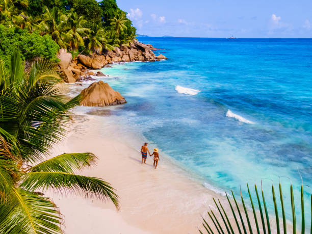 istock Anse Patates Beach La Digue Island Seychelles 1812974309