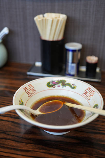 Finished off a delicious bowl of ramen.