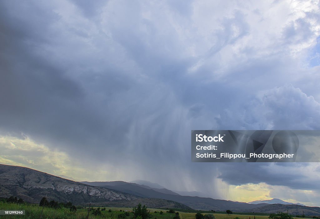 Scary Faces Scary faces in the Clouds . looks carefuly Atmospheric Mood Stock Photo
