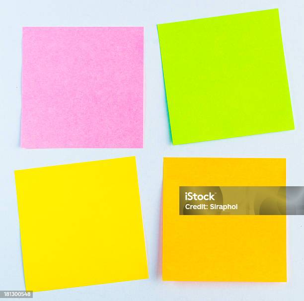 Paper Noteboards Paper Note Stock Photo - Download Image Now - Adhesive Note ...