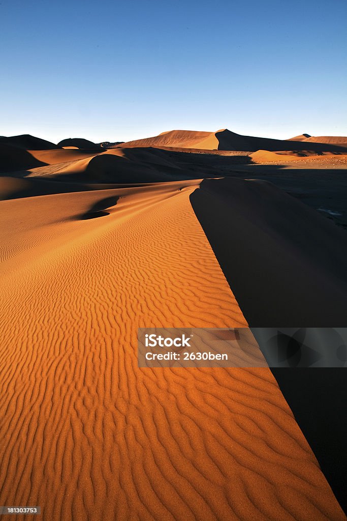 Dunas de contraste - Royalty-free Amanhecer Foto de stock