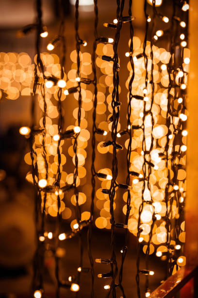 istock fairy lights at christmas at night 1813057823