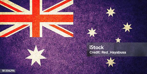 Grunge Flagge Von Australien Stockfoto und mehr Bilder von Ausgefranst - Ausgefranst, Australasien, Australien