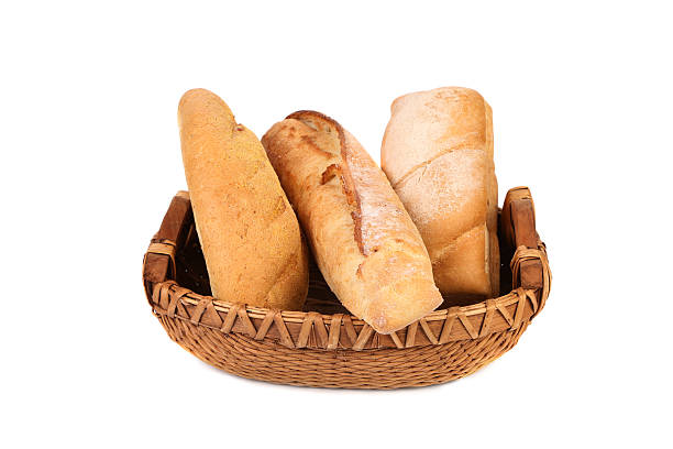 istock Composition of breads in basket 181306712