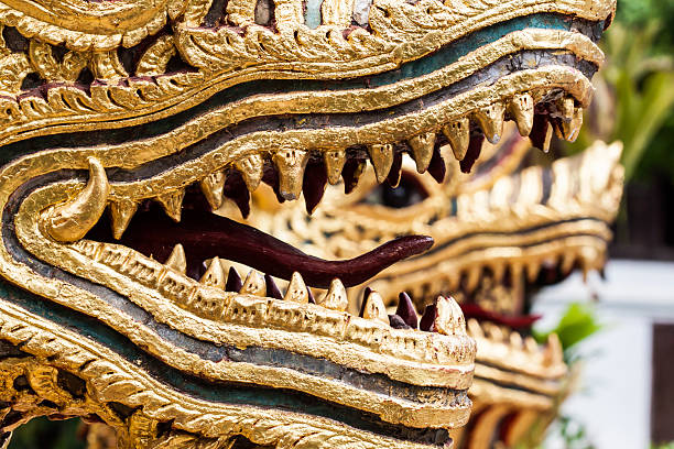 istock Dragon in  the temple 181307710