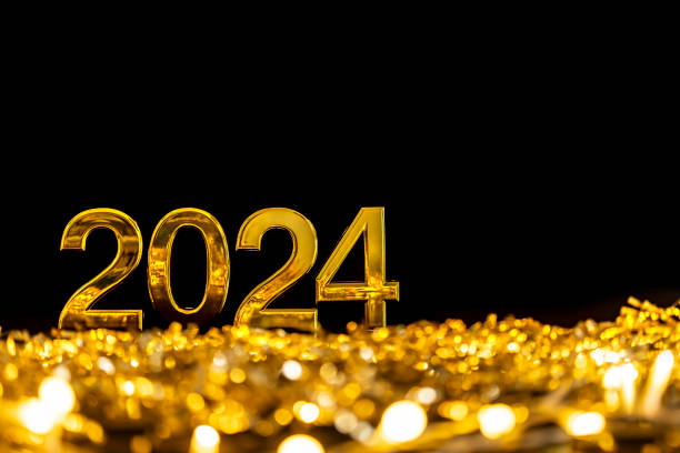 istock Number 2024 on glitter background 1813102280