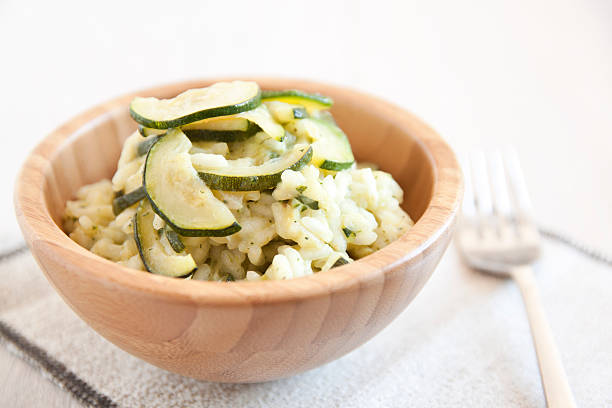 istock Risotto with zucchini 181310419