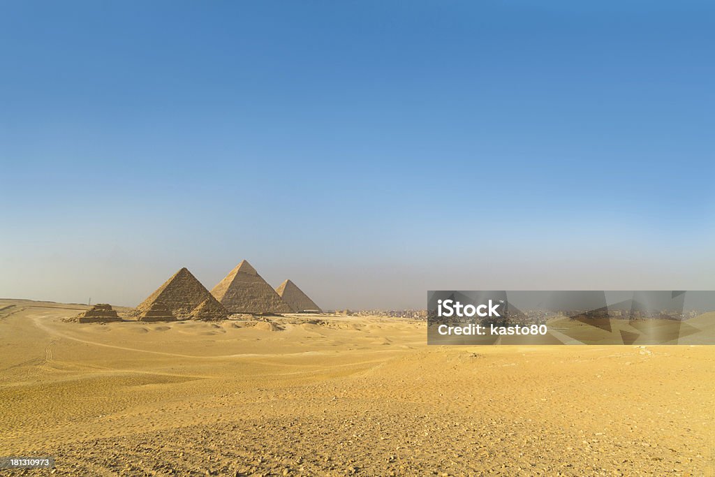 Великие пирамиды Гизы в Долина, Каир, Египет - Стоковые фото UNESCO - Organised Group роялти-фри