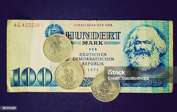 Retrolook Ddrbanknote Stockfoto und mehr Bilder von DDR - DDR, Währung, Altertümlich