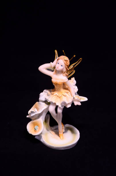 istock Clay Handmade Statuette of a Fairy 1813141377