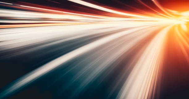 istock motion blurred image of traffic in the highway 1813144061