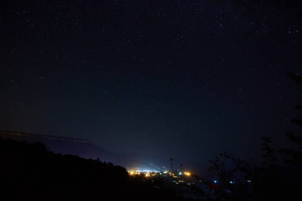 istock Night sky, stars, galaxy and milky way. 1813187865