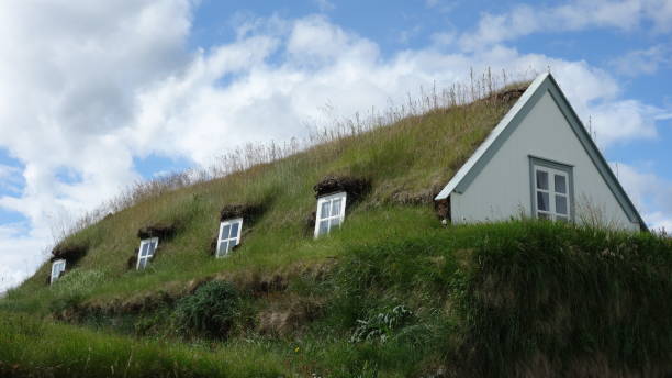 Maison traditionnelle islandaise