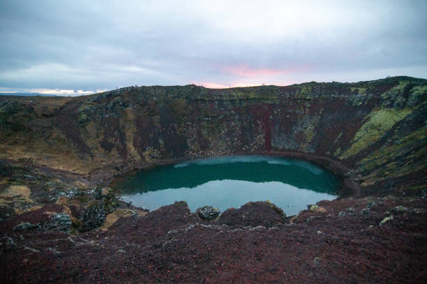 istock Kerid Volcanic Crater in Iceland 1813249613