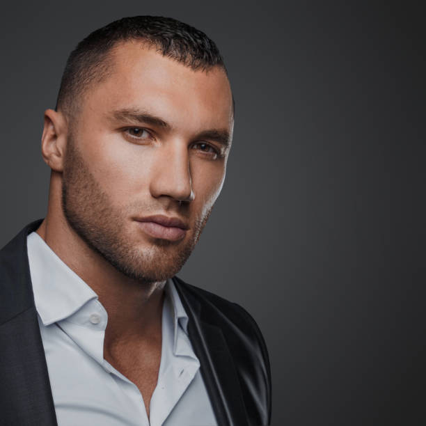 istock Confident Man in Suit with Intense Stare 1813254009