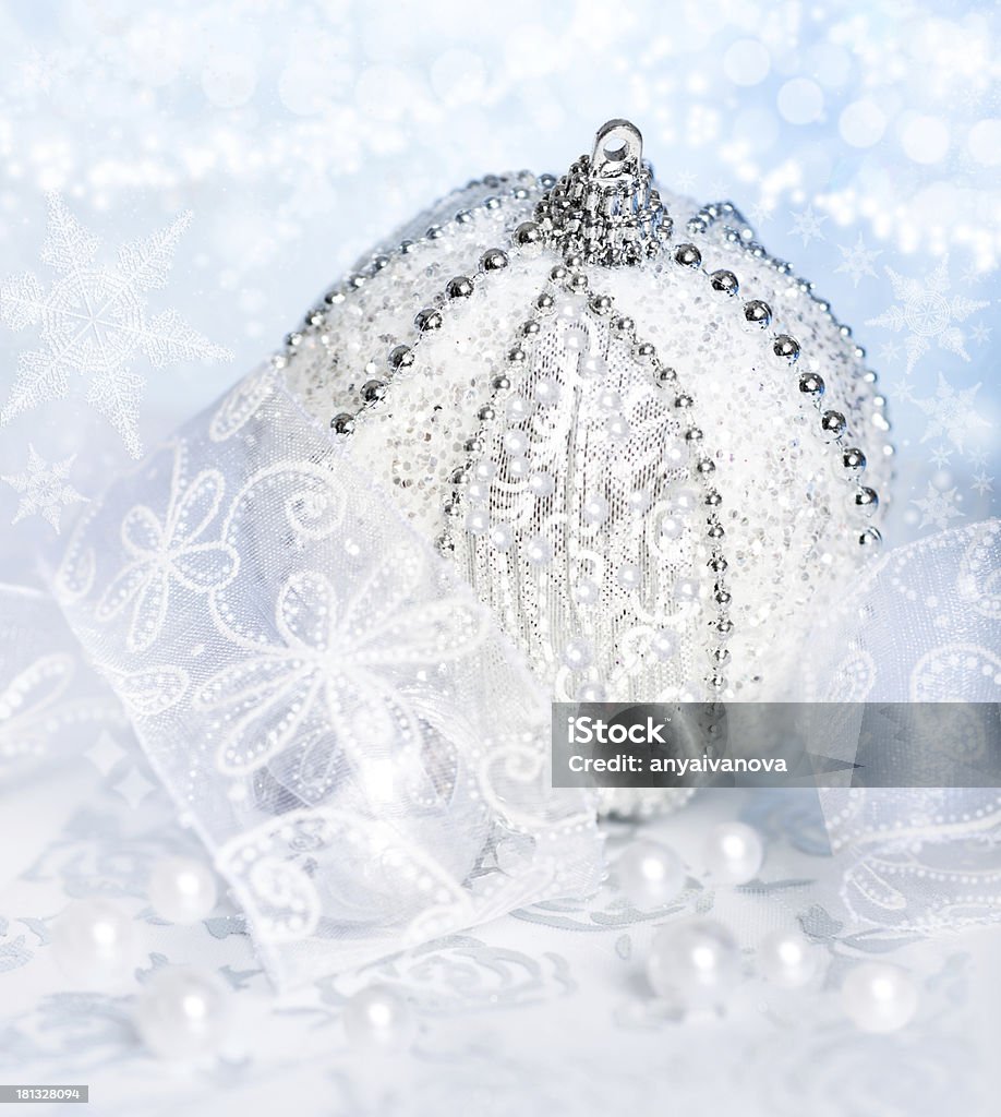 Decorazioni di Natale - Foto stock royalty-free di Argentato