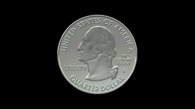 Quarter coin