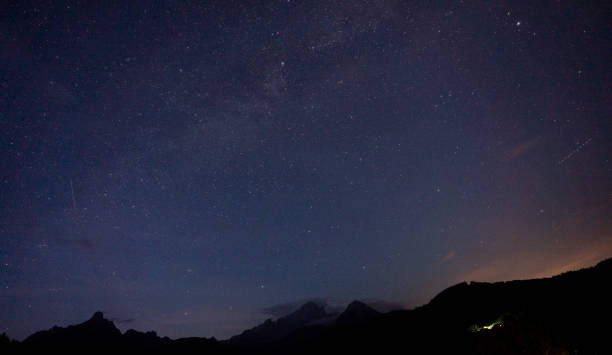 istock starlit sky in the mountains 1813305320