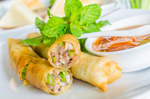 Thai spring roll (Sea food)