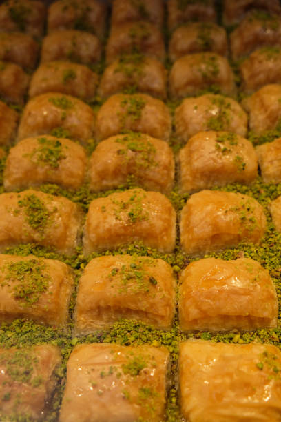 istock pistachio baklova in a baking tray 1813360073