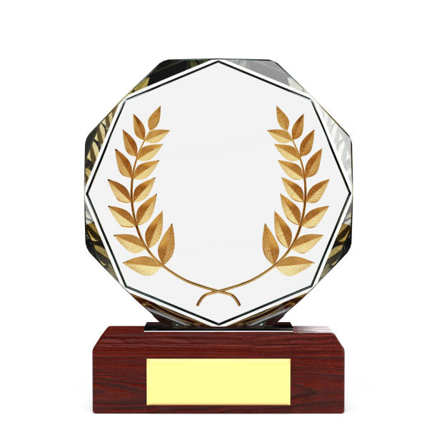 istock Diamond Winner Award with Golden Laurel Wreath. 3d Rendering 1813368450