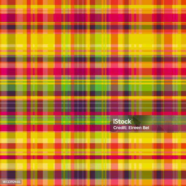 Bright Checked Pattern Vibrant Bright Seamless Checkered Pattern Energetic And Positive Visual ...