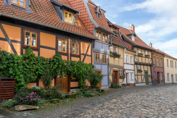 istock half-timbered houses in Quedlinburg 1813441971
