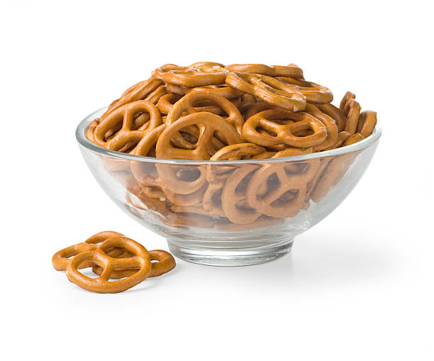 istock bowl with baked pretzels 181347380