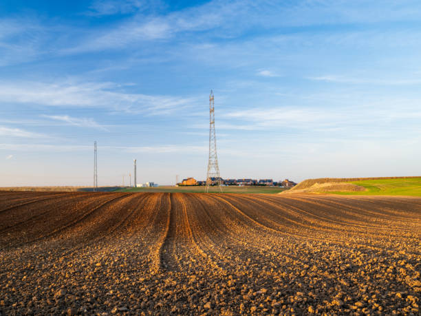 Power station in the countryside