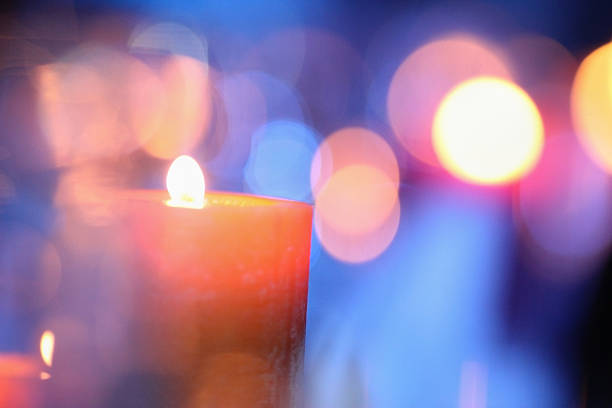 istock Candle defocused lighting equipment illuminated 181352269