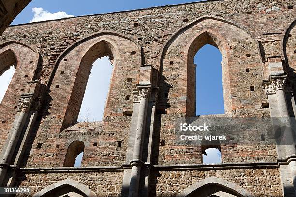 Abteikirche San Galgano Stockfoto und mehr Bilder von Abbazia San Galgano - Abbazia San Galgano, Abtei, Architektonische Säule