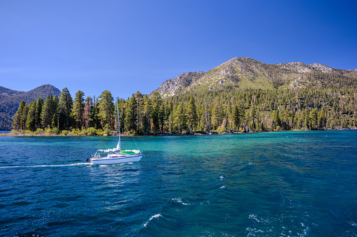 Lake cruise to Emerald Bay, Lake Tahoe