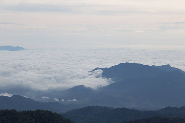 istock Mountain and sky with cloud in the morning 181372945
