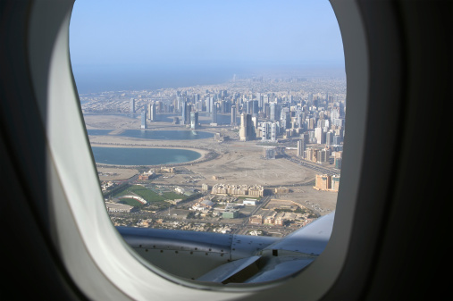 Aerial view. Dubai, United Arab Emirates (UAE).