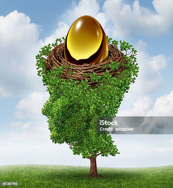Gerir A Nest Egg - Fotografias de stock e mais imagens de Crescimento - Crescimento, 401k - Palavra inglesa, Admiração