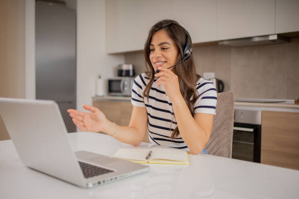 istock Young entrepreneur is working from home 1813856850