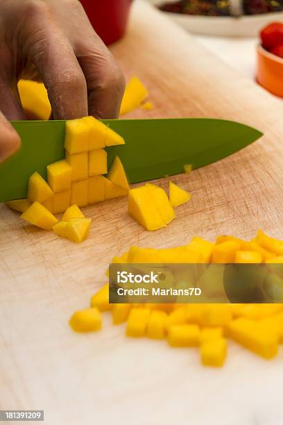 Cutting Mango Stock Photo - Download Image Now - Accuracy, Body Conscious, Cutting