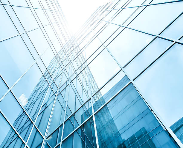 istock facade of huge high-rise building skyscraper 181393404