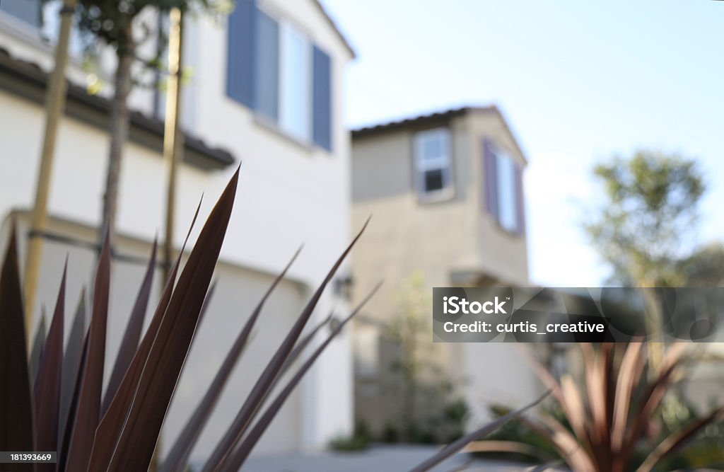 Quartiere case - Foto stock royalty-free di Abbaino