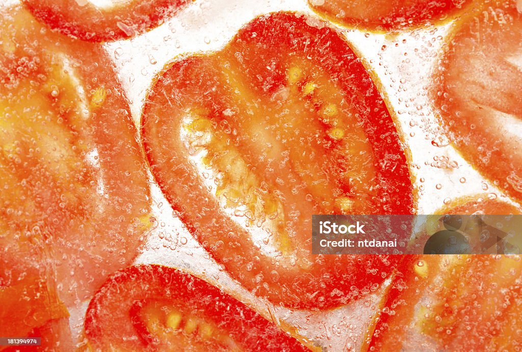 Wytnij kształt pomidora - Zbiór zdjęć royalty-free (Bańka)