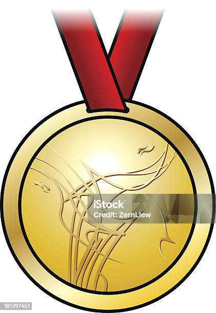 Gold Medal Stock Illustration - Download Image Now - Achievement, Aspirations, Competition