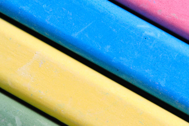 Oil pastels in warm colors on a quality sketchbook.