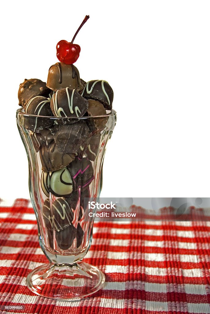 Coppa al tartufo - Foto stock royalty-free di A quadri